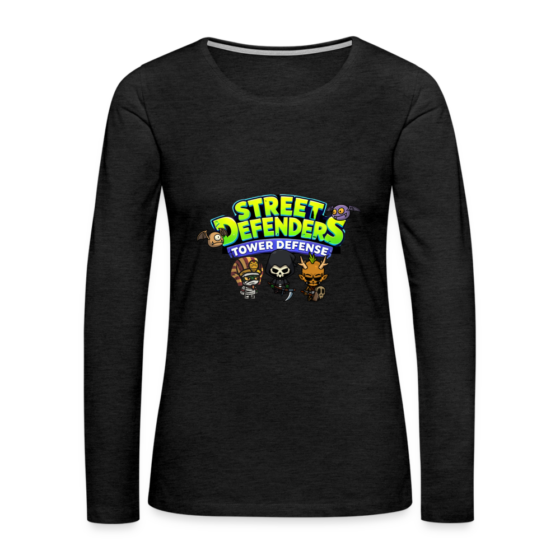 Gaemster Street Defenders Tower Defense Long Sleeve T-Shirt - Image 2