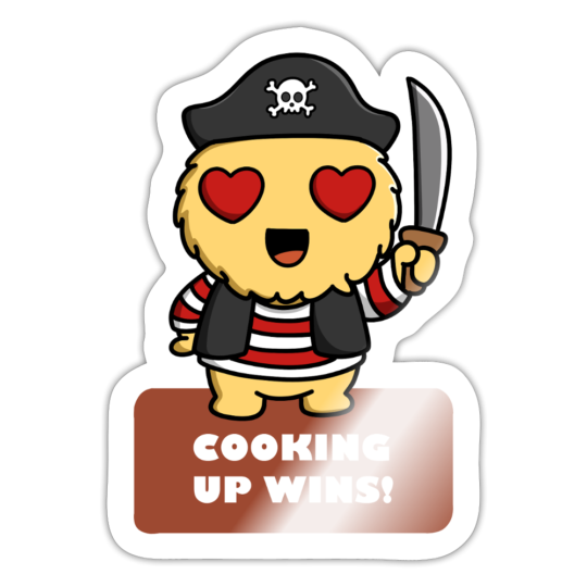 Cooking Up Wins! Meep Vinyl Sticker