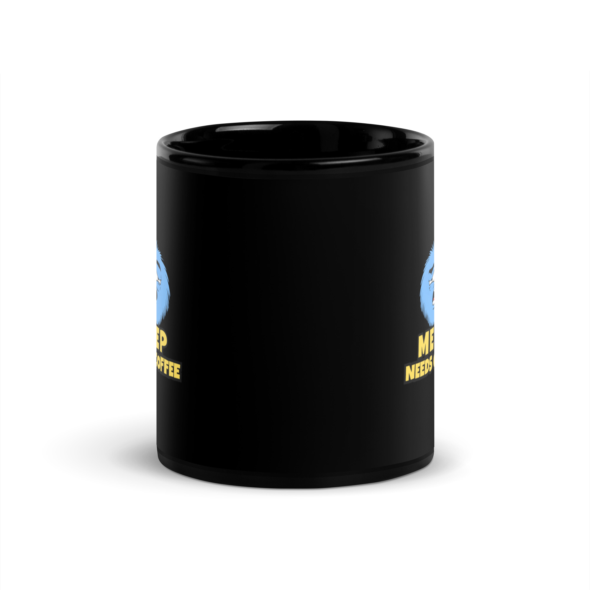 Gaemster Black Glossy Mug – Sleek Ceramic Gamer Mug - Image 4
