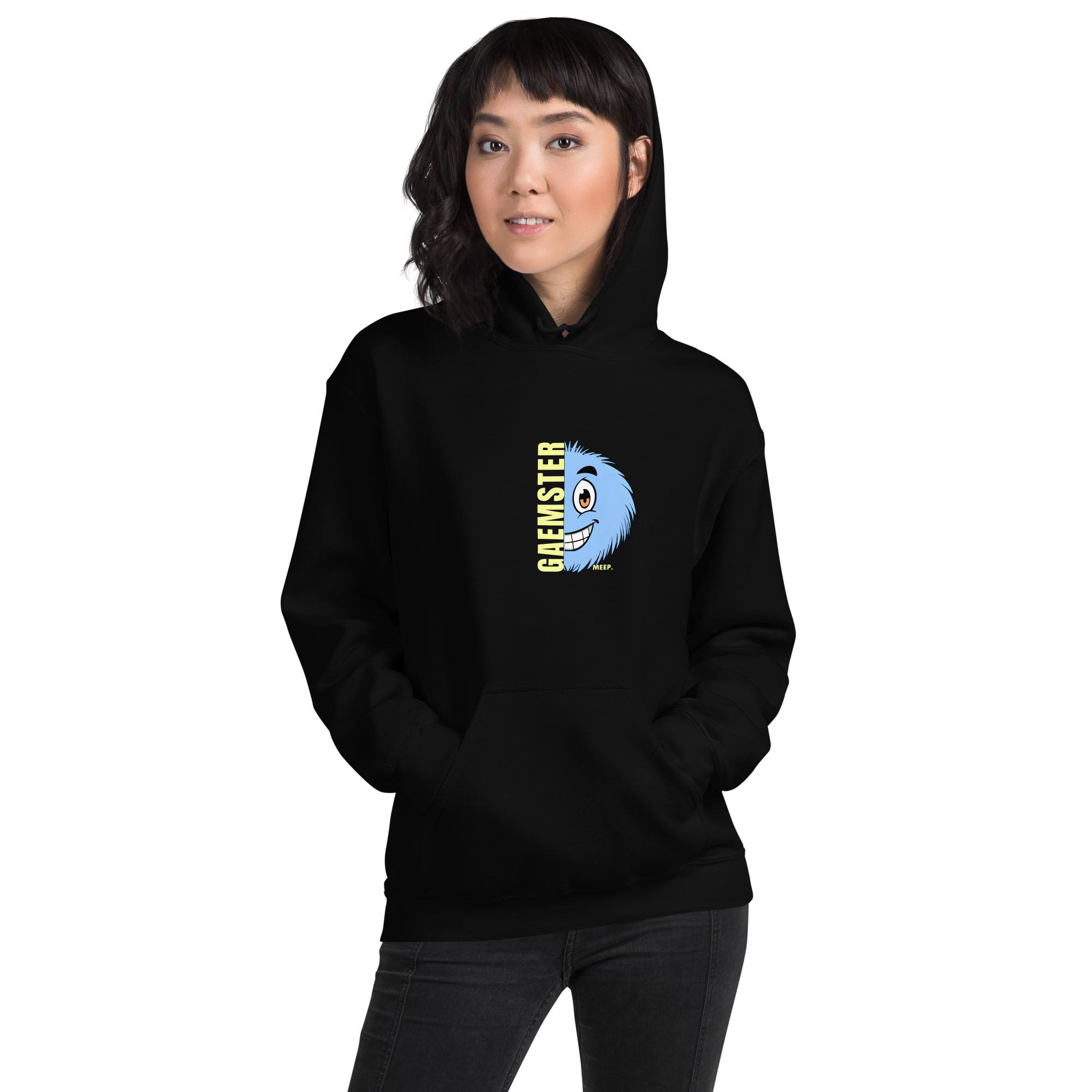 Gaemster Meep Mode Unisex Hoodie – Soft Cotton-Blend Gamer Hoodie - Image 7