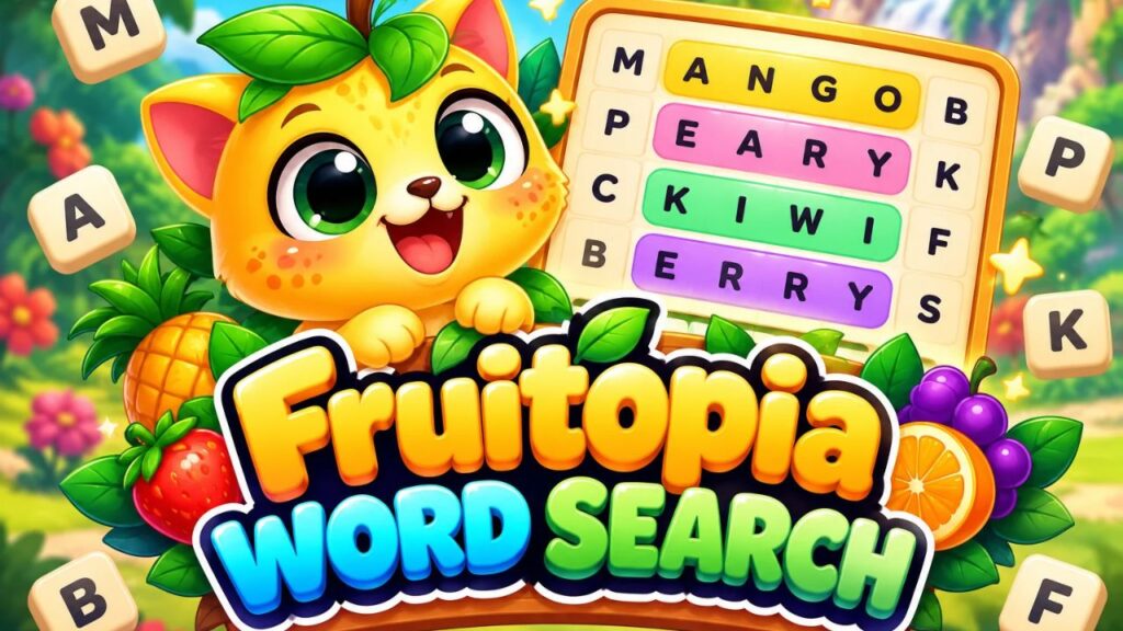 Fruitopia Word Search