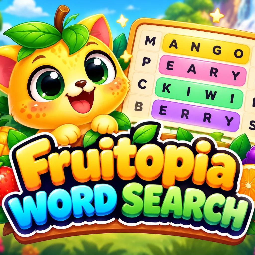Fruitopia Word Search