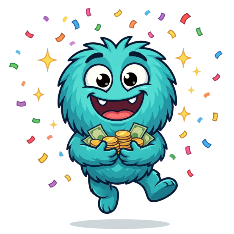 Meep holding rewards