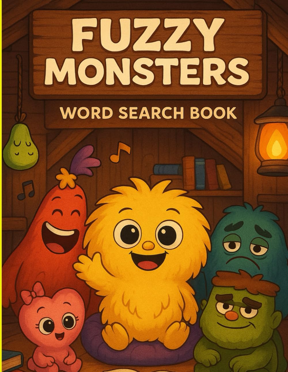 Fuzzy Monsters Word Search: A Meep & Friends Puzzle Adventure cover